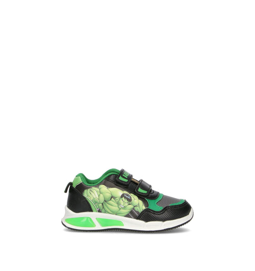 DISNEY Sneaker bimbo nera/verde