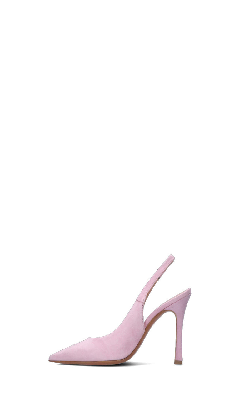 ENZO DI MARTINO Slingback donna rosa in suede