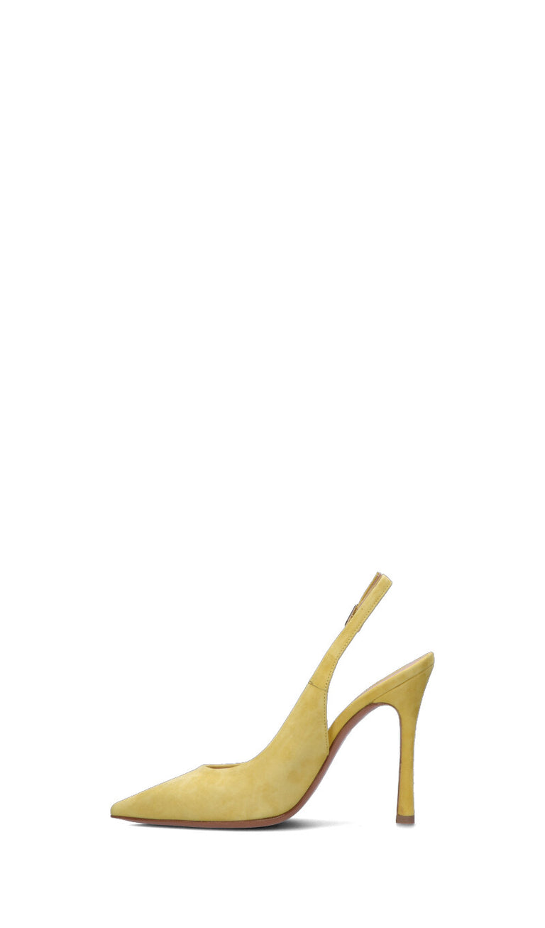 ENZO DI MARTINO Slingback donna gialla in suede