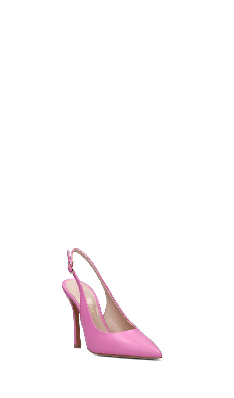 ENZO DI MARTINO Slingback donna rosa in pelle