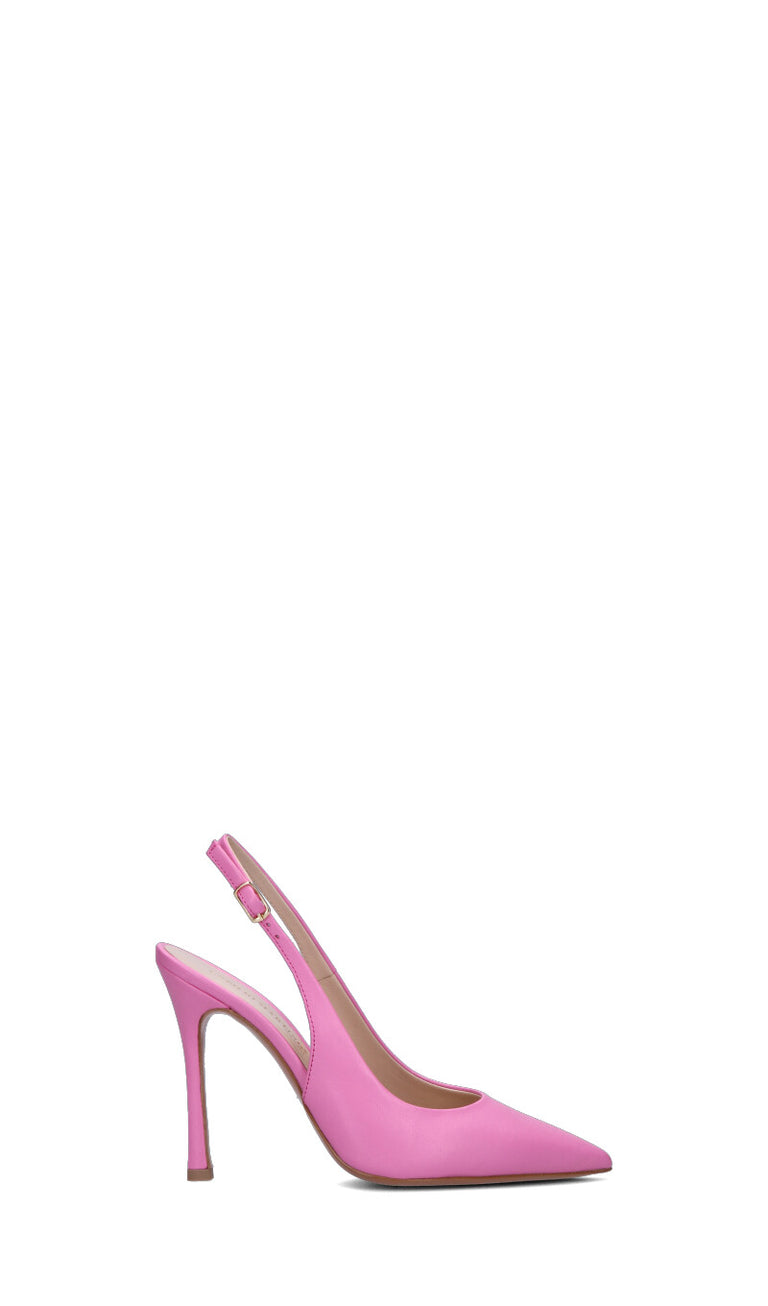 ENZO DI MARTINO Slingback donna rosa in pelle