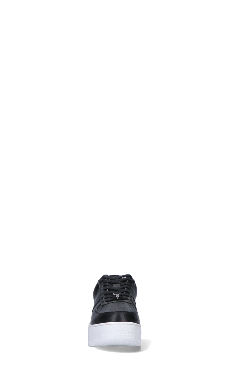 WINDSOR SMITH Sneaker donna nera in pelle