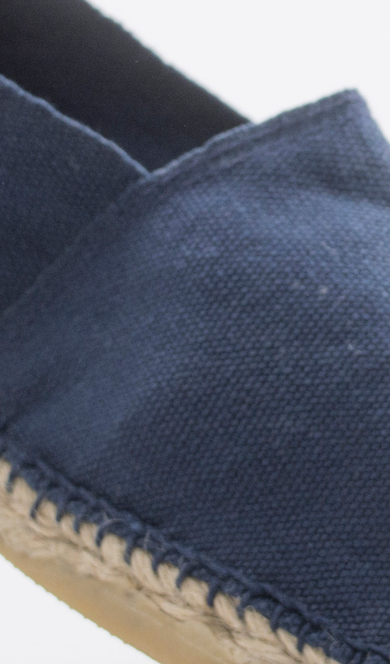 ESPADRILLES Espadrillas donna blu in tessuto