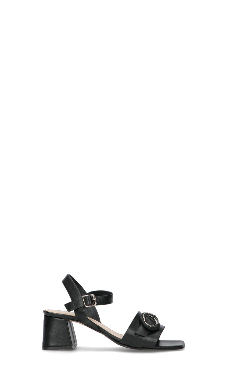 ROBERTA GINEPRI Sandalo donna nero in pelle