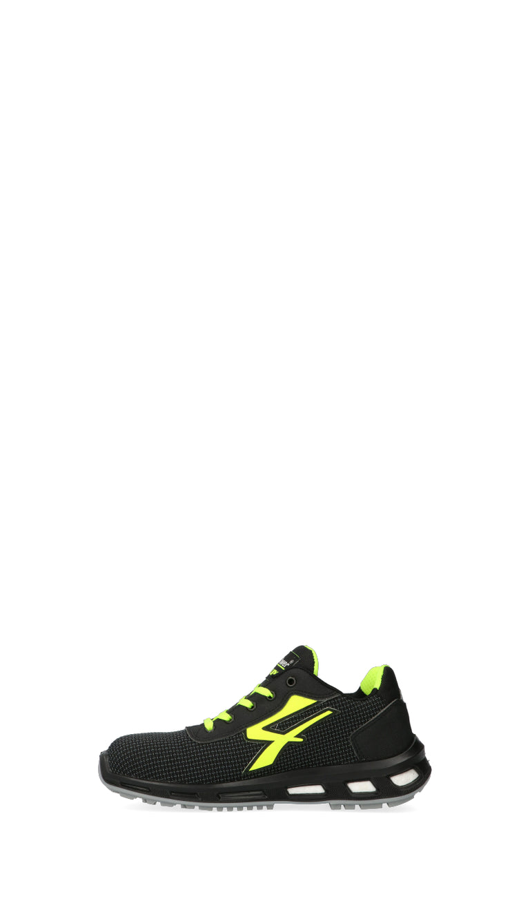 U.POWER Scarpa antinfortunistica uomo nera/gialla