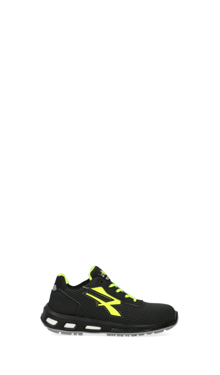 U.POWER Scarpa antinfortunistica uomo nera/gialla