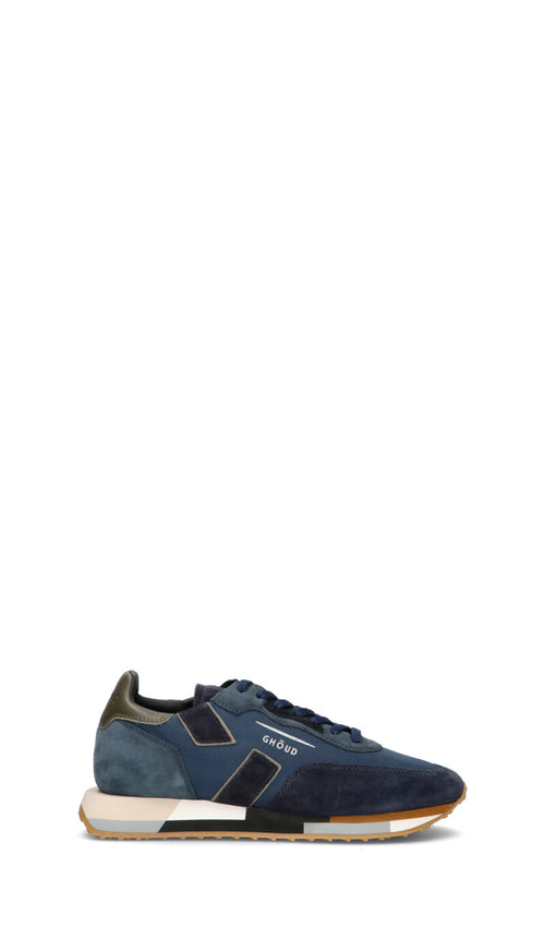 GHOUD Sneaker uomo blu in pelle