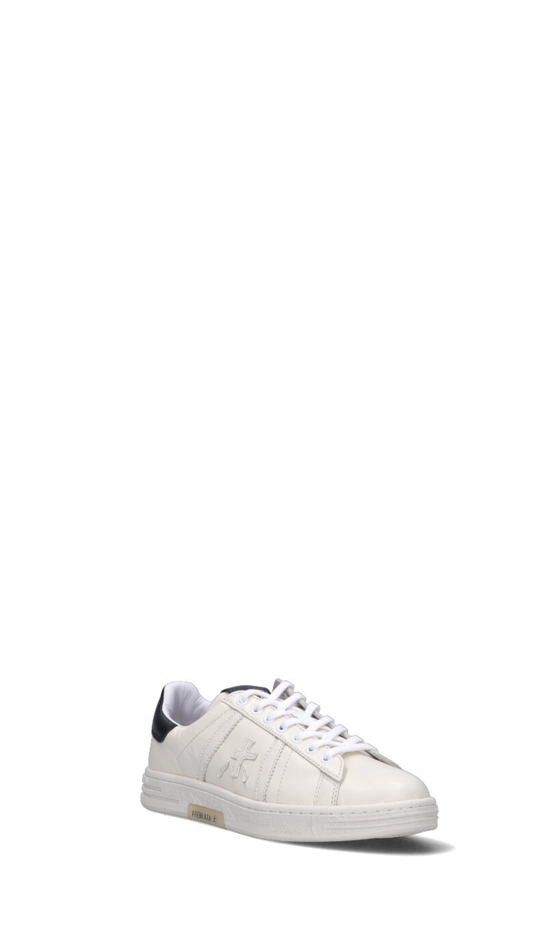 PREMIATA Sneaker uomo bianca/nera in pelle