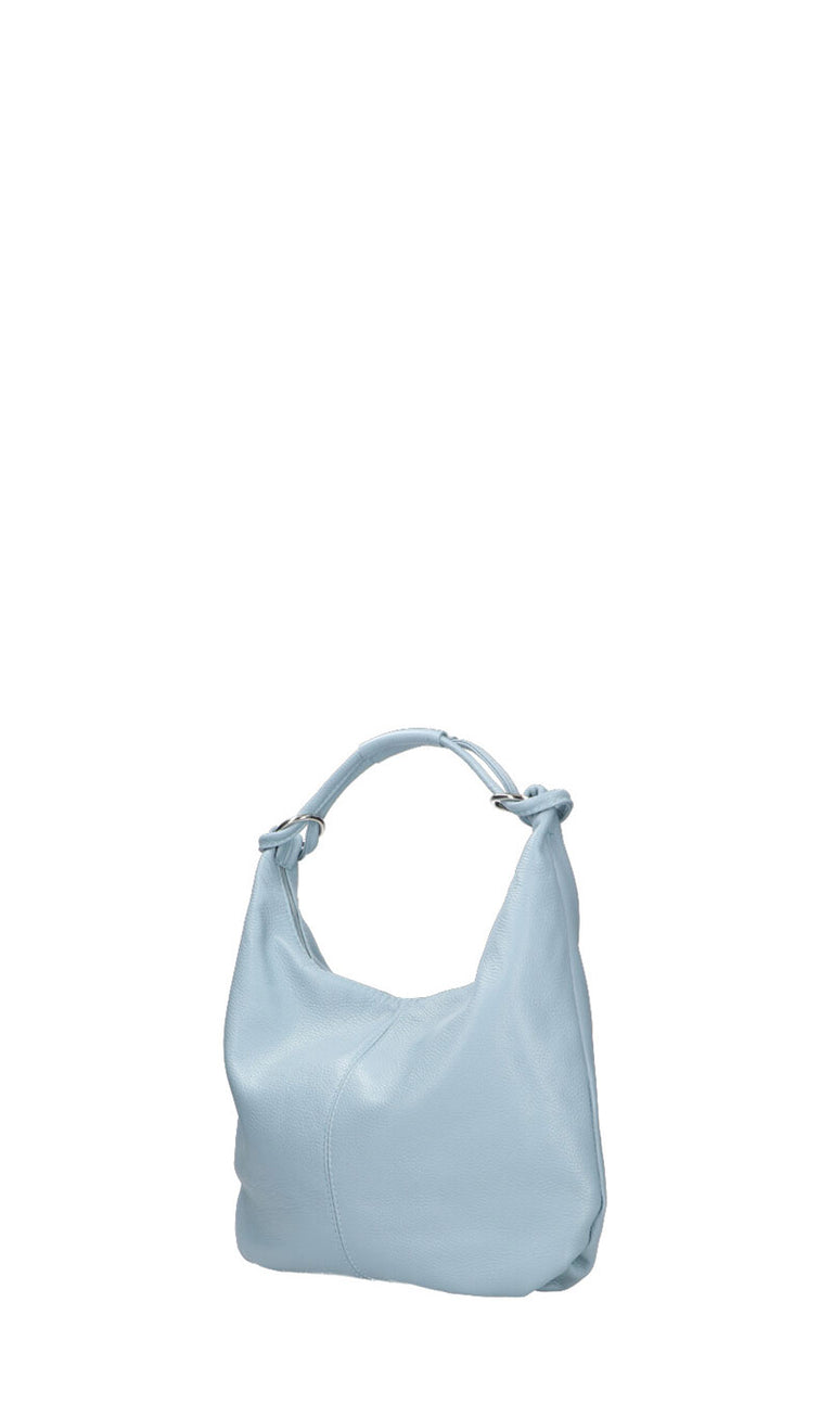 REBECCA VAN DIK Borsa donna azzurra in pelle
