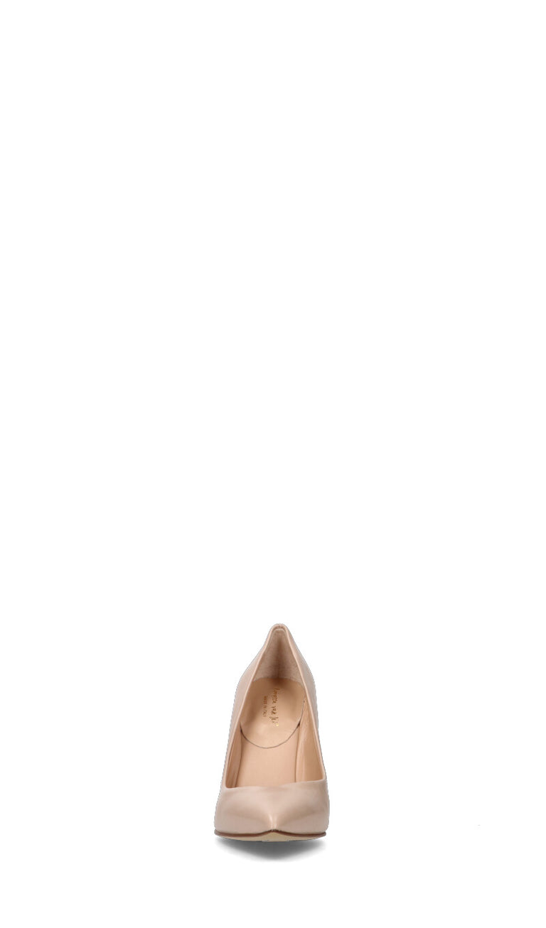 REBECCA VAN DIK Décolleté donna nude in pelle
