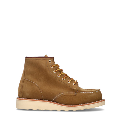 RED WING SHOES Polacco donna oliva in suede