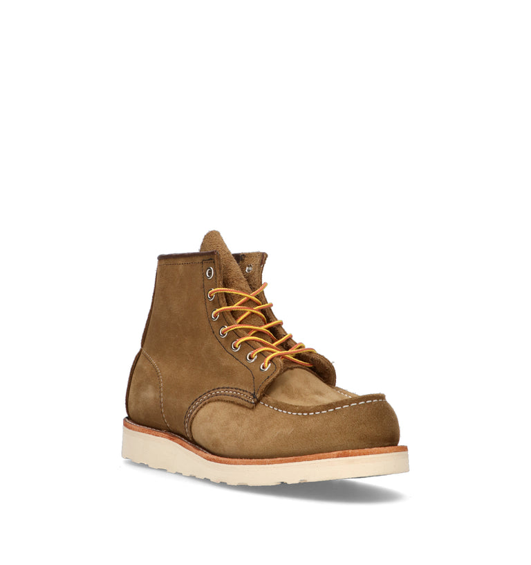 RED WING SHOES Polacco uomo oliva in suede