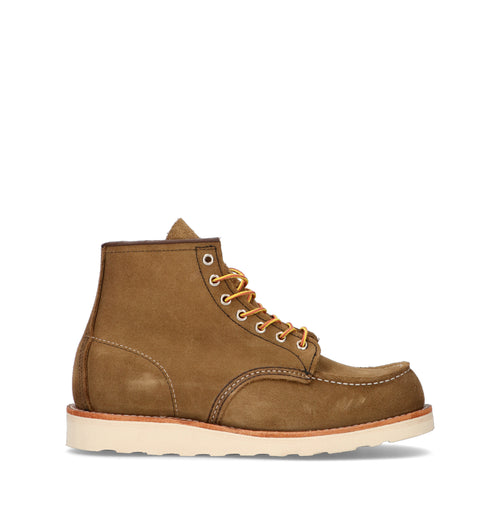 RED WING SHOES Polacco uomo oliva in suede