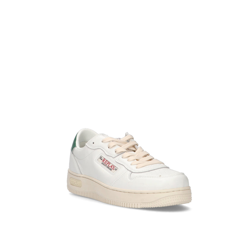REPLAY Sneaker uomo bianca/verde