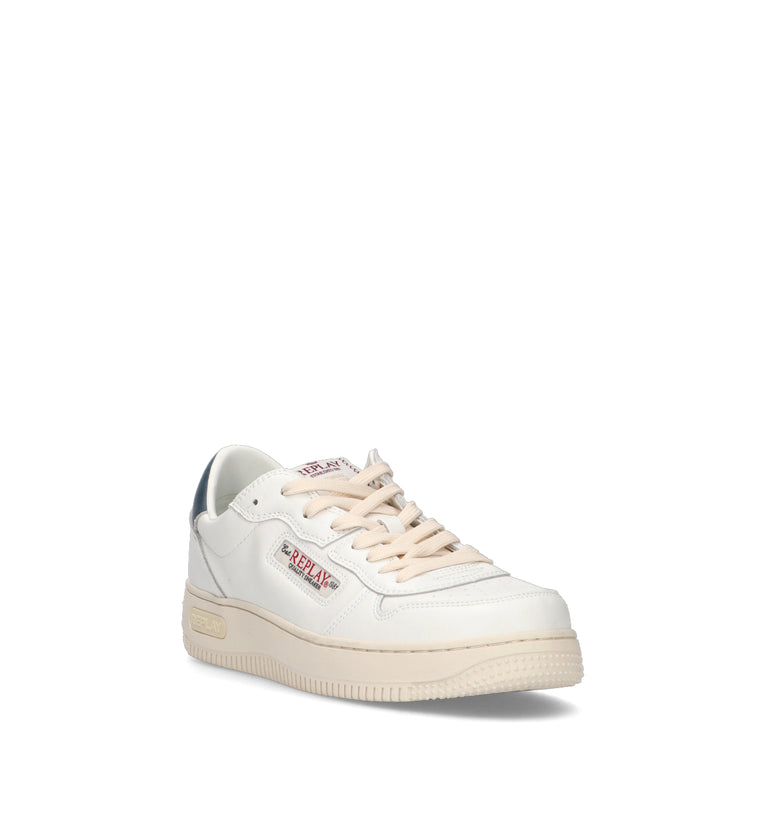 REPLAY Sneaker uomo bianca/blu