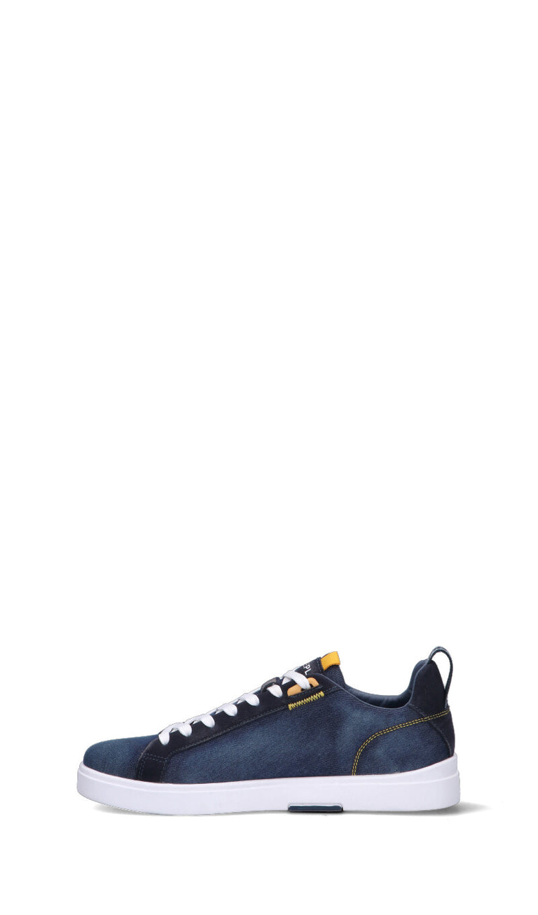 REPLAY Sneaker uomo blu in pelle