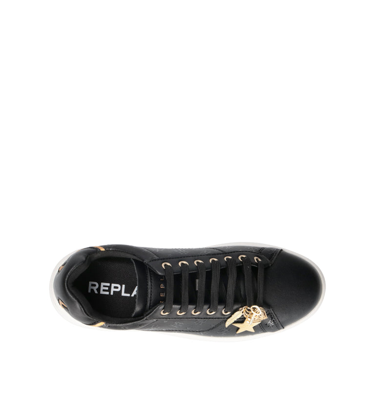 REPLAY Sneaker donna nera