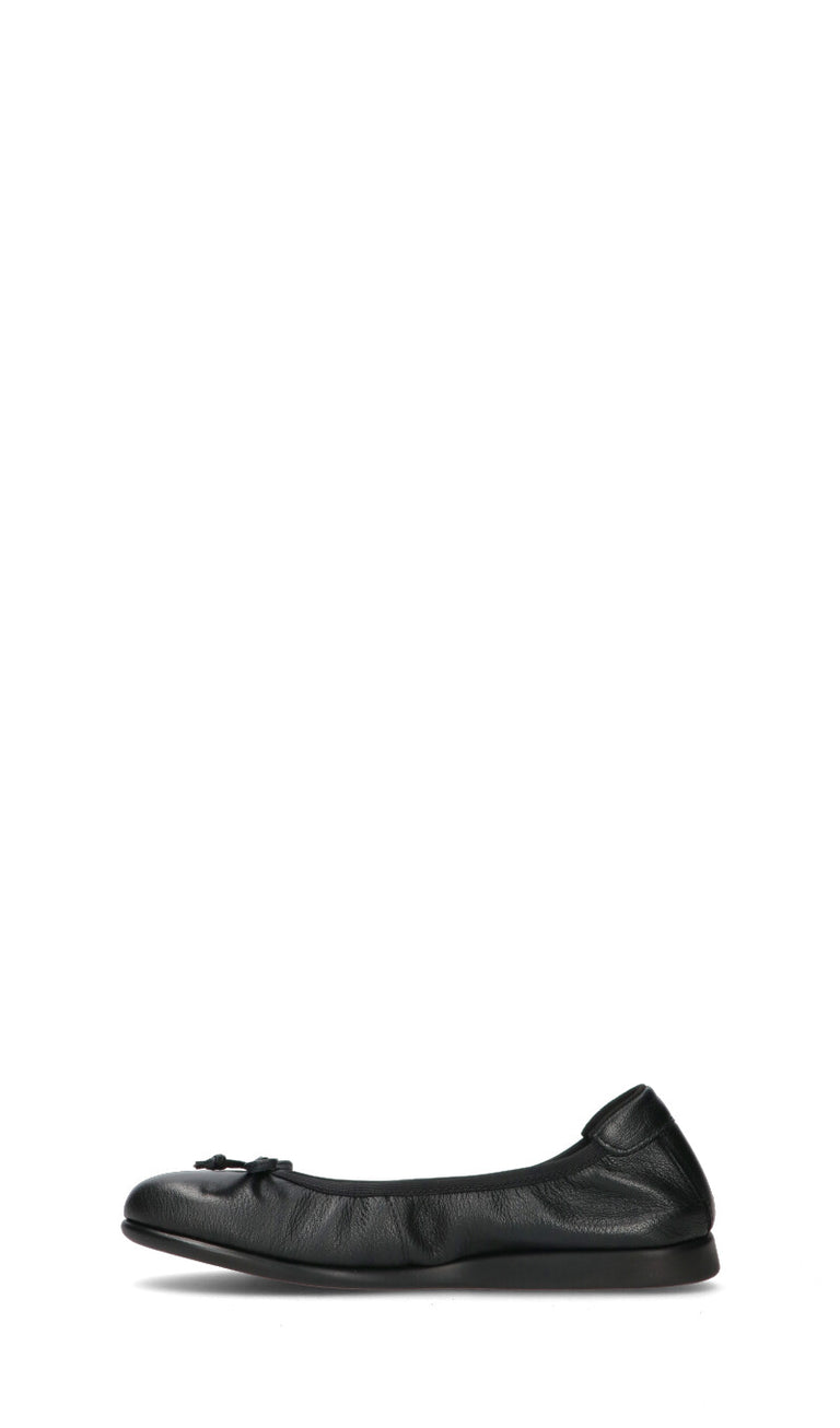 SAYDO Ballerina donna nera in pelle