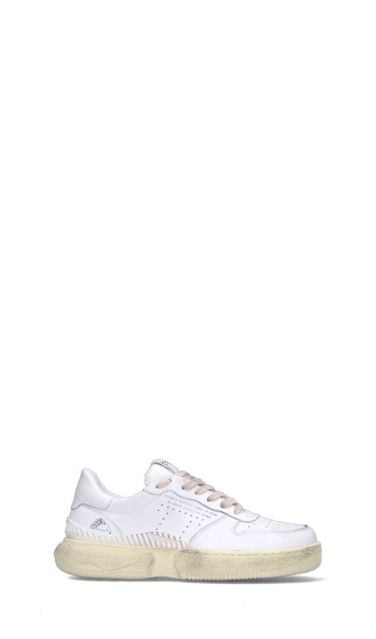 TRYPEE Sneaker donna bianca in pelle