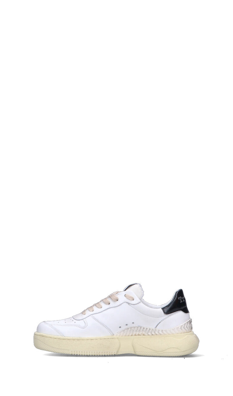 TRYPEE Sneaker donna bianca in pelle