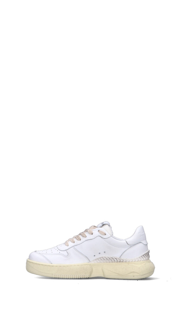 TRYPEE Sneaker donna bianca in pelle