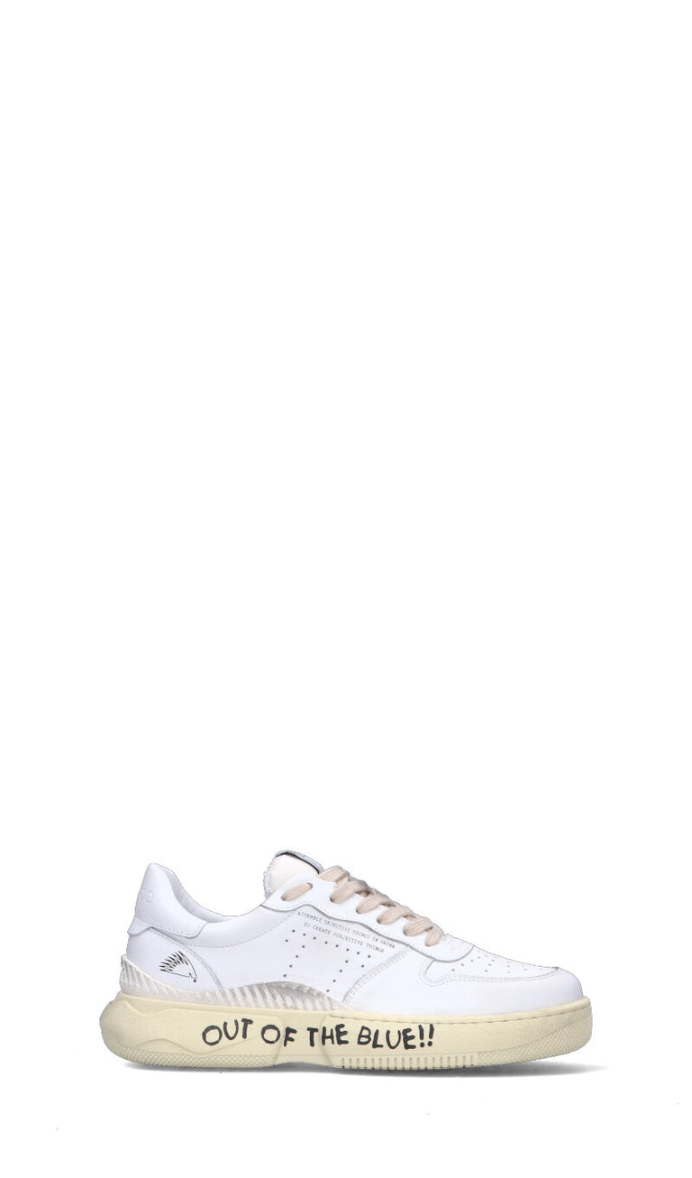 TRYPEE Sneaker donna bianca in pelle