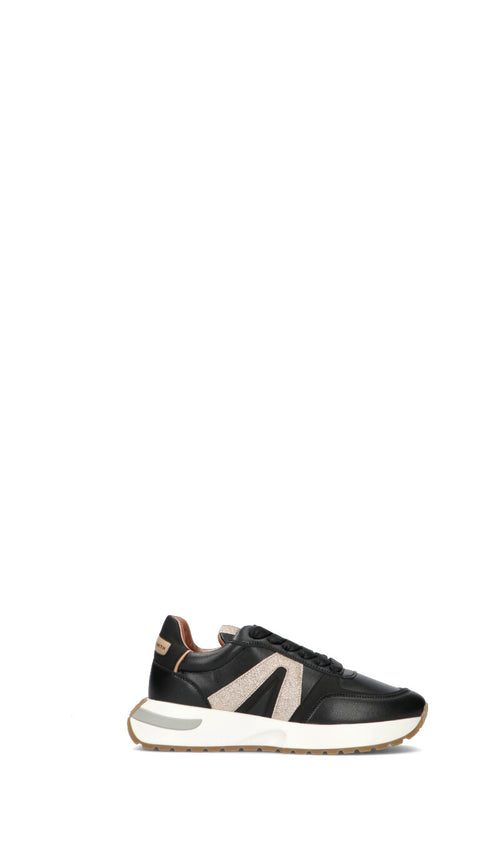 ALEXANDER SMITH Sneaker donna nera/oro