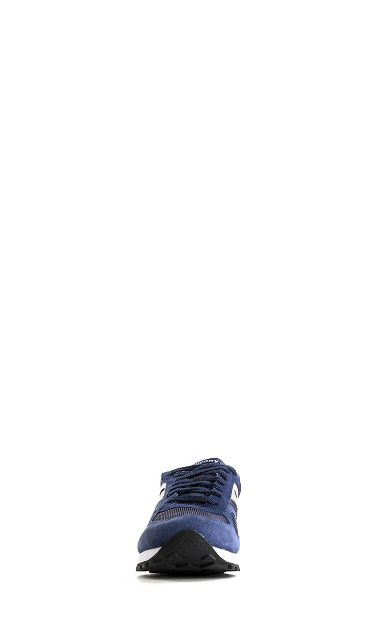 SAUCONY SHADOW ORIGINAL Sneaker uomo blu suede e tessuto