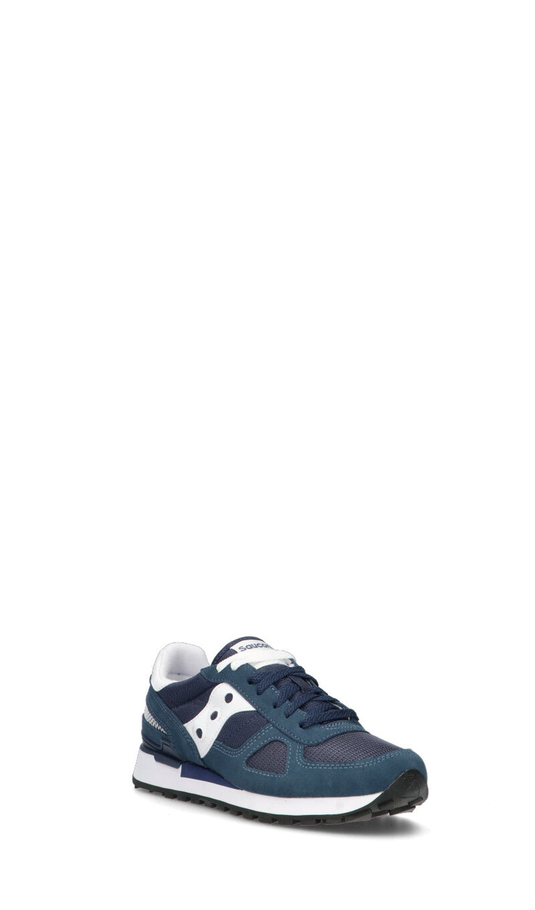 SAUCONY Sneaker uomo blu in pelle