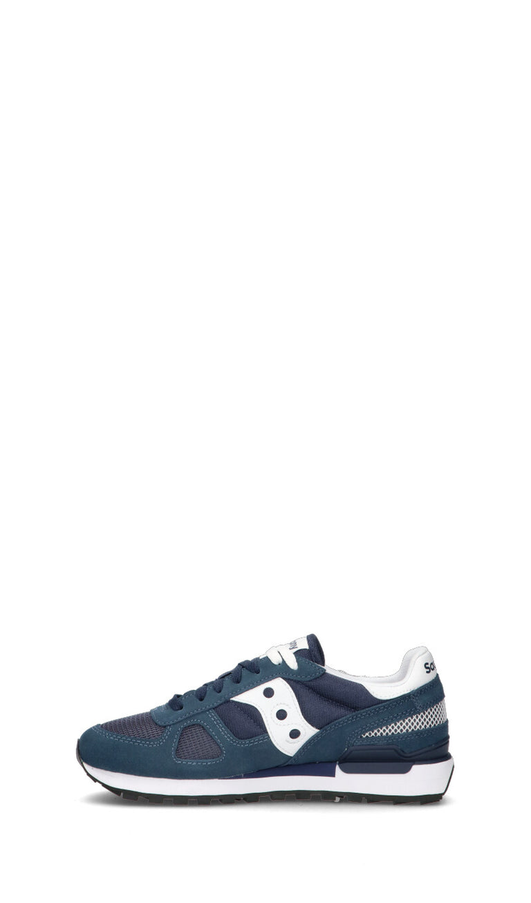 SAUCONY Sneaker uomo blu in pelle