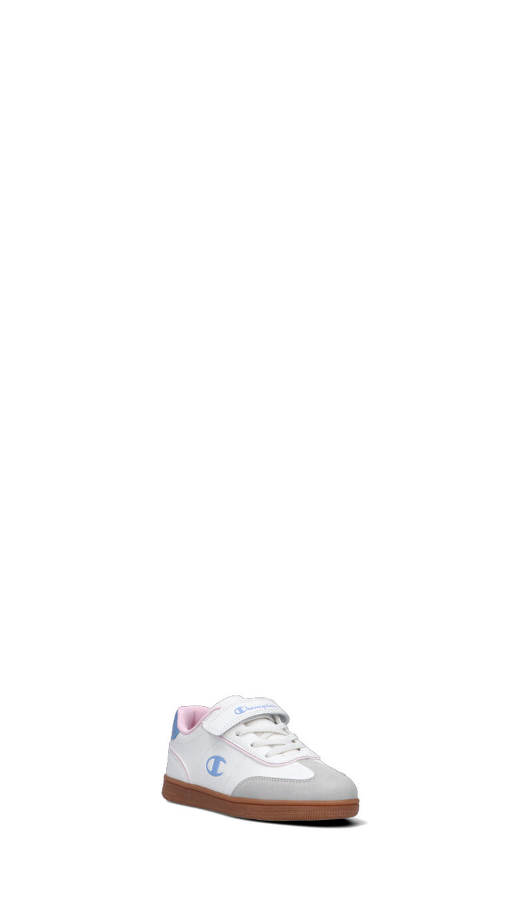 CHAMPION Sneaker bimba bianca/azzurra