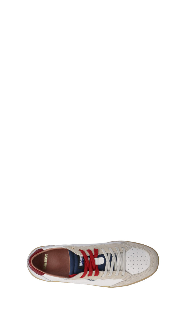 BLAUER Sneaker uomo bianca/rossa