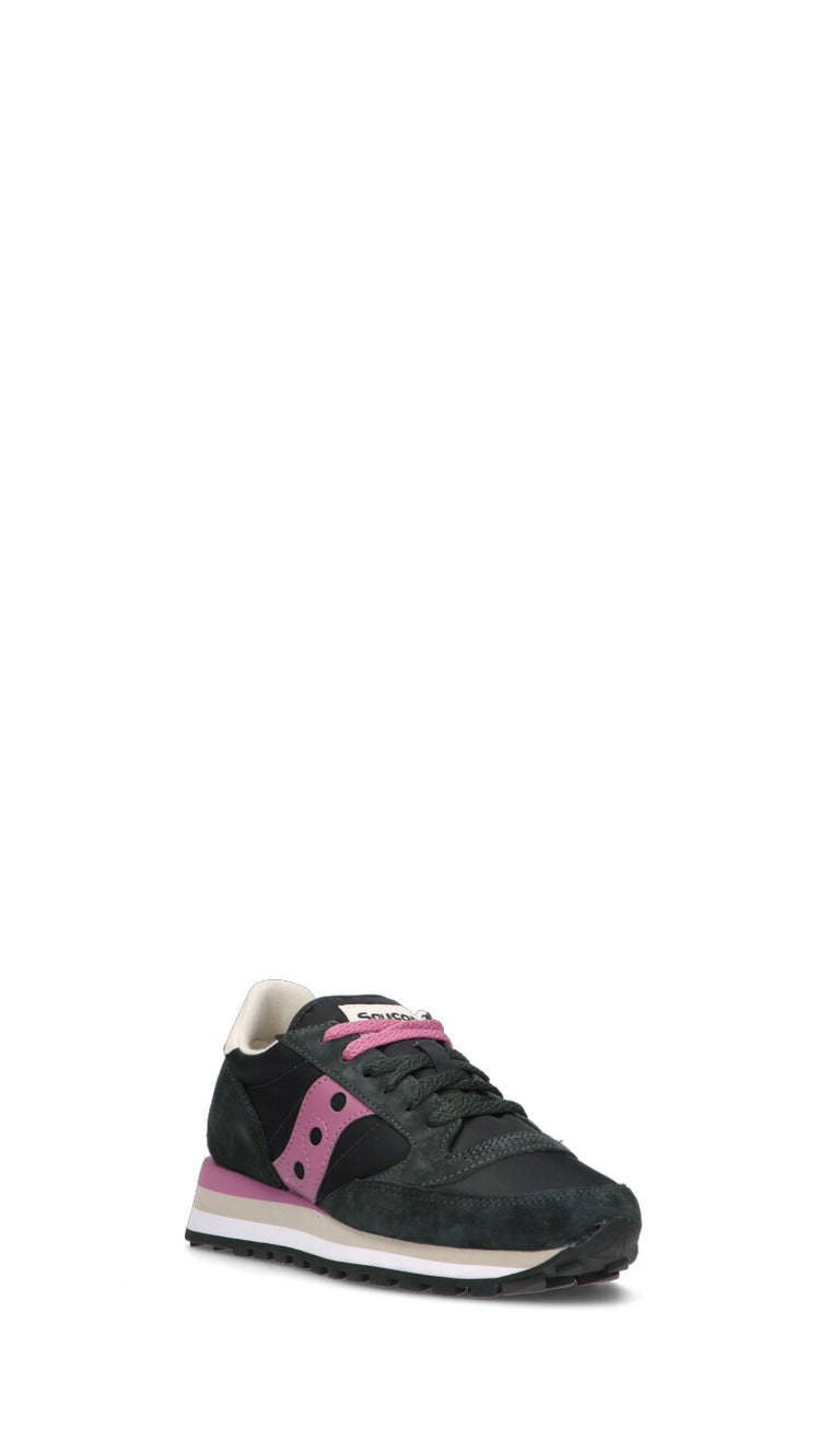 SAUCONY - JAZZ TRIPLE Sneaker donna nera in suede