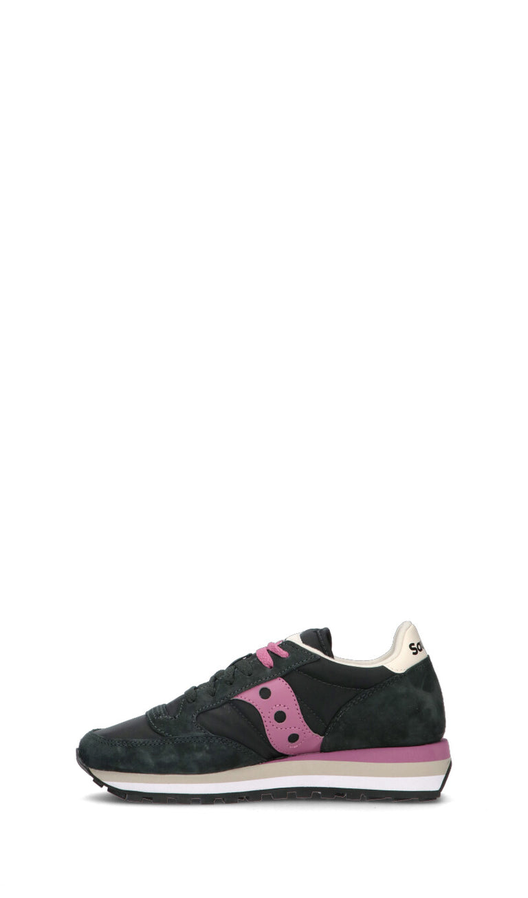 SAUCONY - JAZZ TRIPLE Sneaker donna nera in suede
