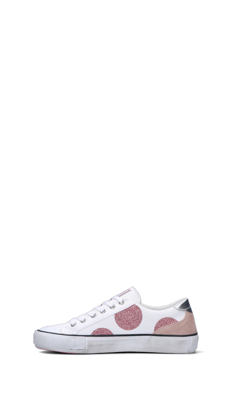 MANILA GRACE Sneaker donna bianca/rosa