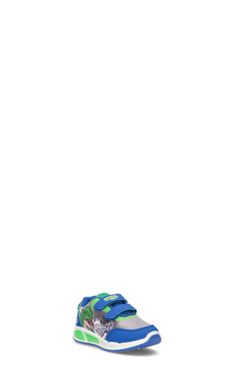 DISNEY Sneaker bimbo blu/verde con luci