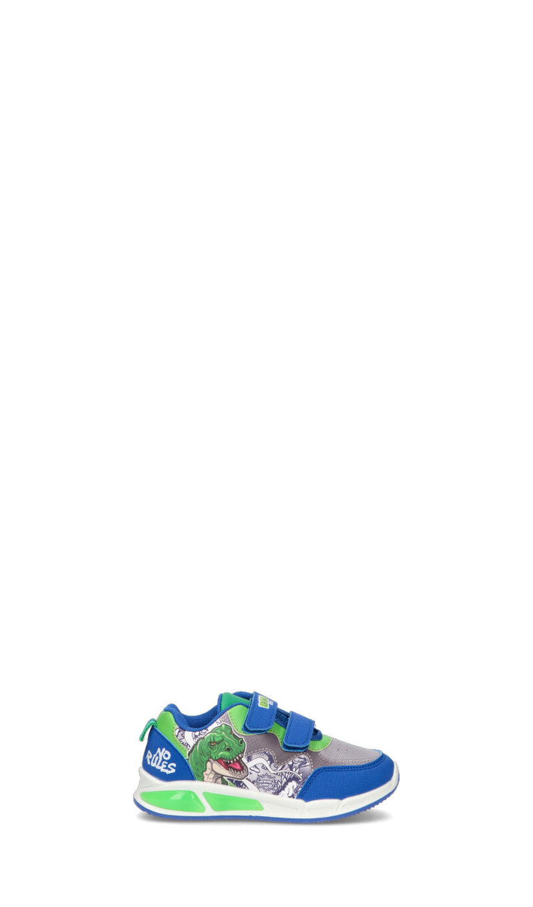 DISNEY Sneaker bimbo blu/verde con luci