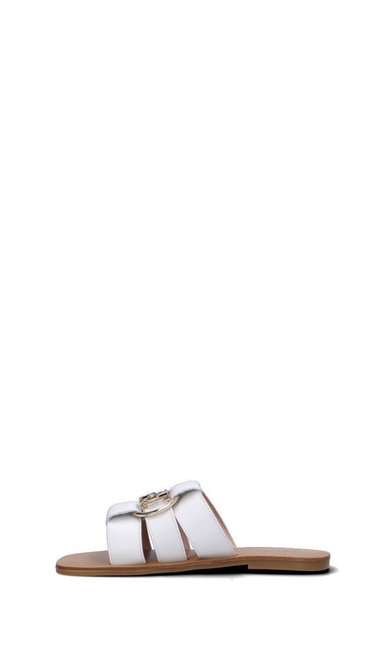LIU JO Ciabatta donna bianca in pelle