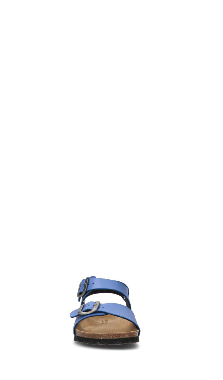 GRUNLAND Sandalo ragazzo blu