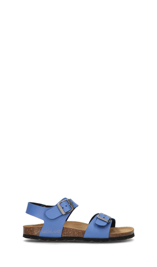 GRUNLAND Sandalo ragazzo blu