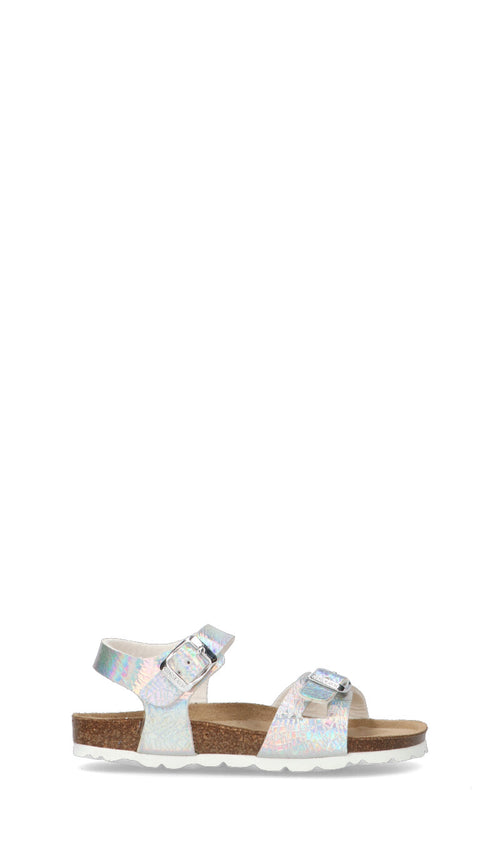 GRUNLAND Sandalo bimba iridescente