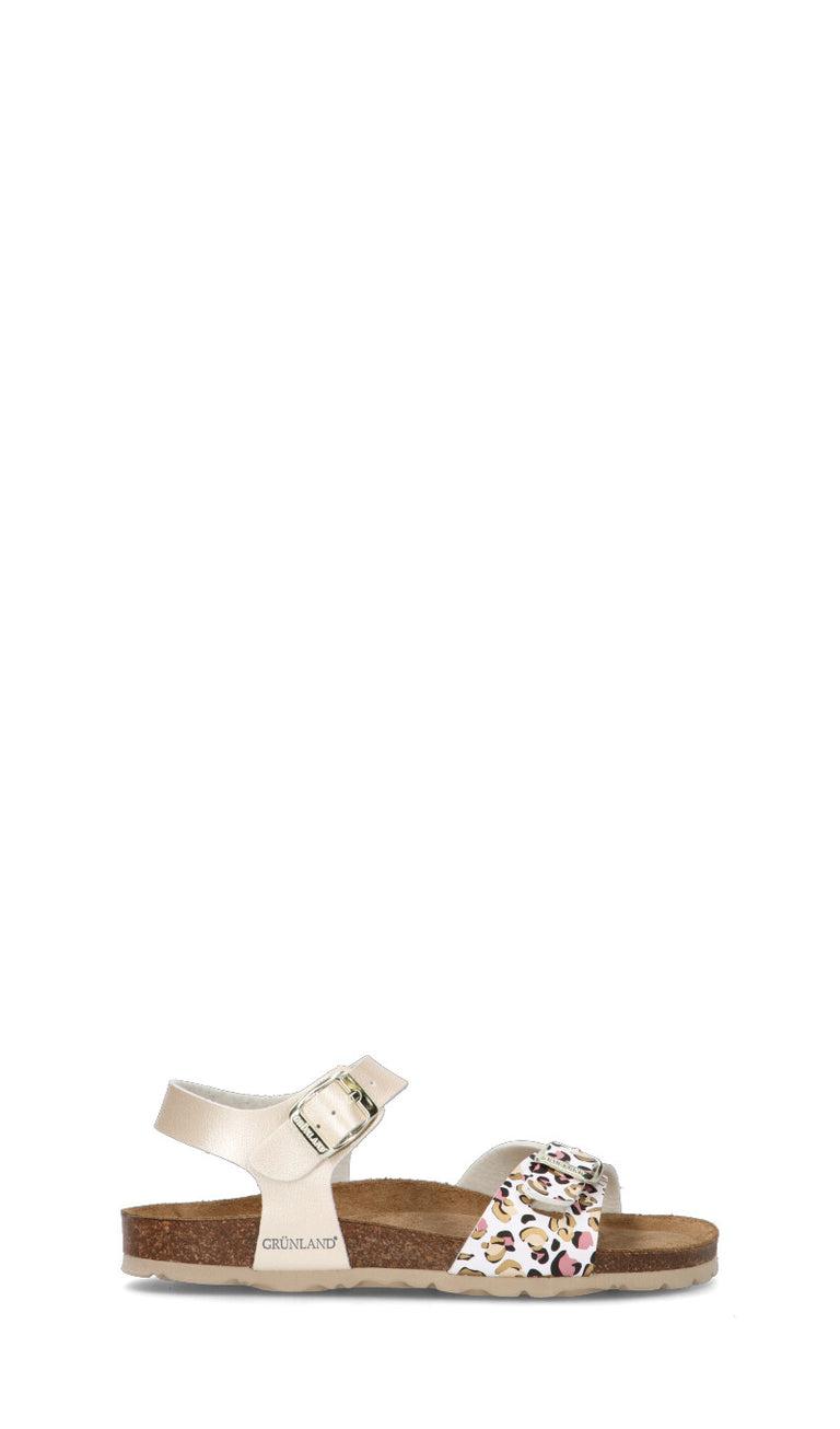 GRUNLAND Sandalo ragazza multicolor