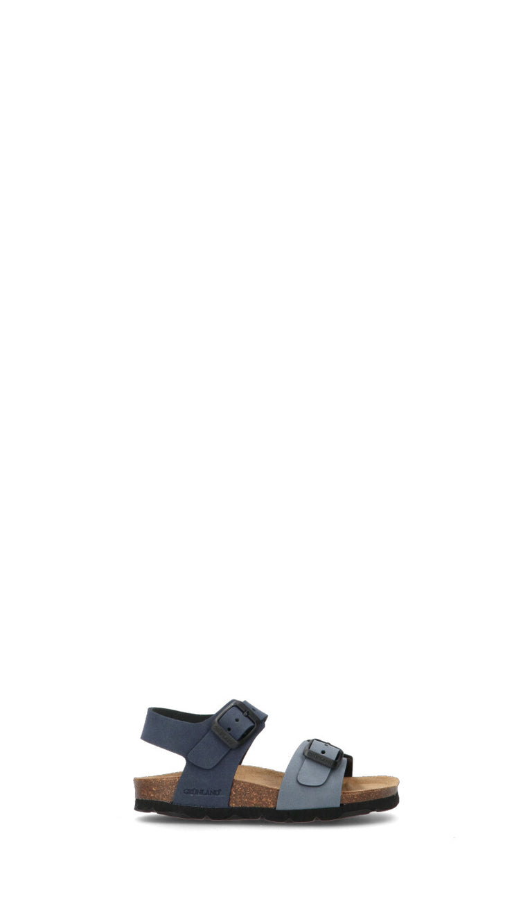GRUNLAND Sandalo bimbo blu