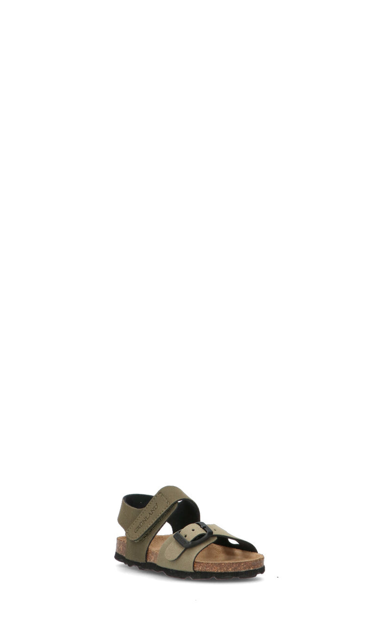 GRUNLAND Sandalo bimbo militare