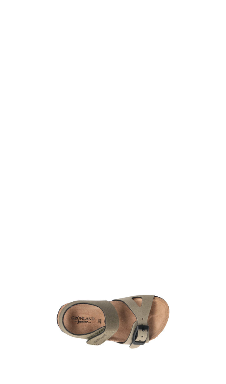 GRUNLAND Sandalo bimbo militare