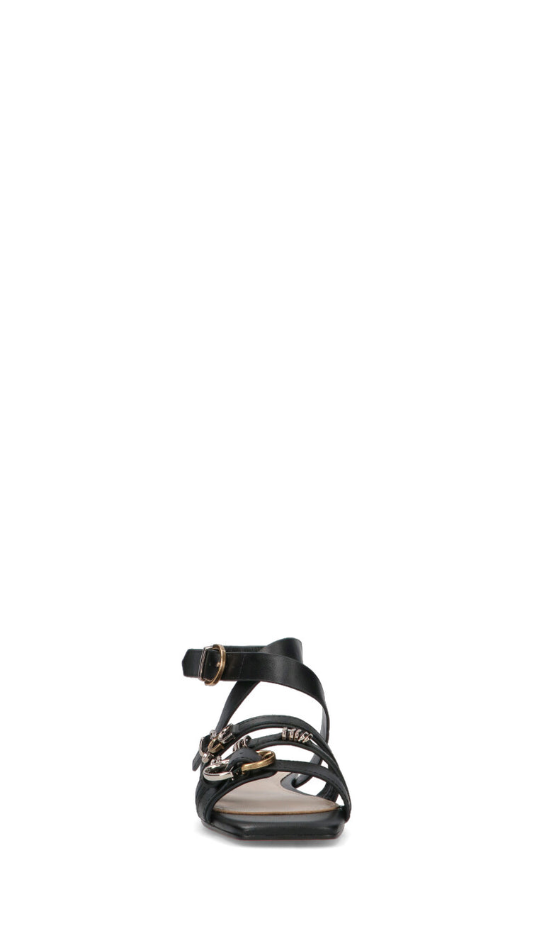 PINKO Sandalo donna nero in pelle