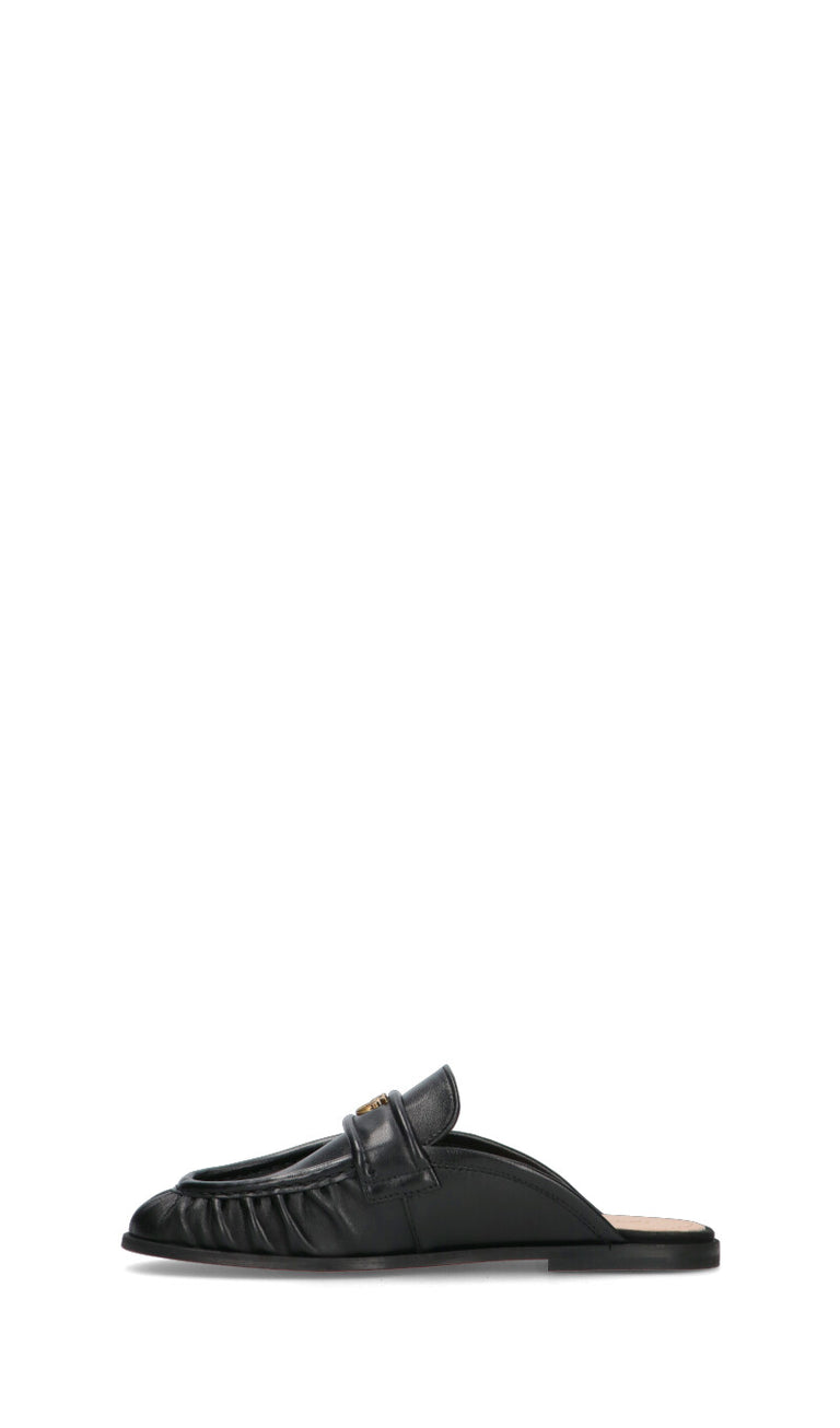 PINKO Sabot donna nero in pelle