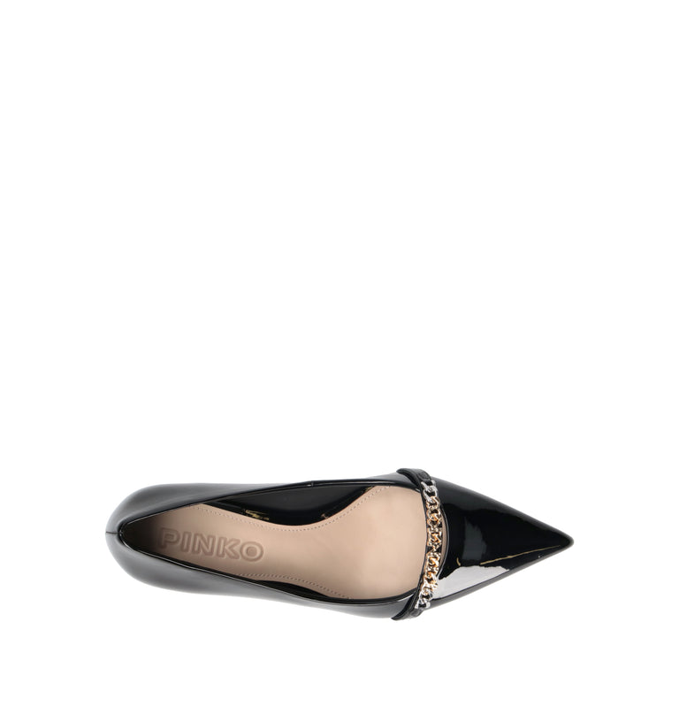 PINKO Décolleté donna nera