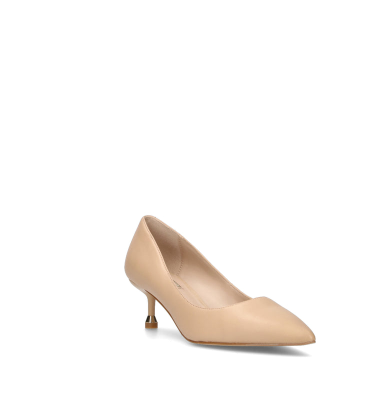 LIU JO Décolleté donna nude in pelle