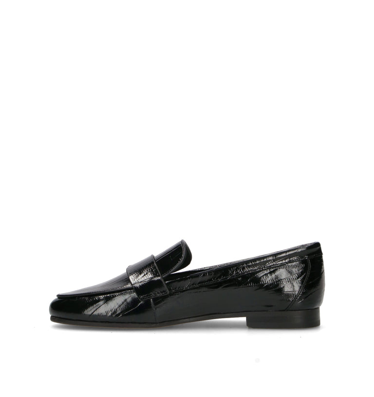 LIU JO Mocassino donna nero in pelle